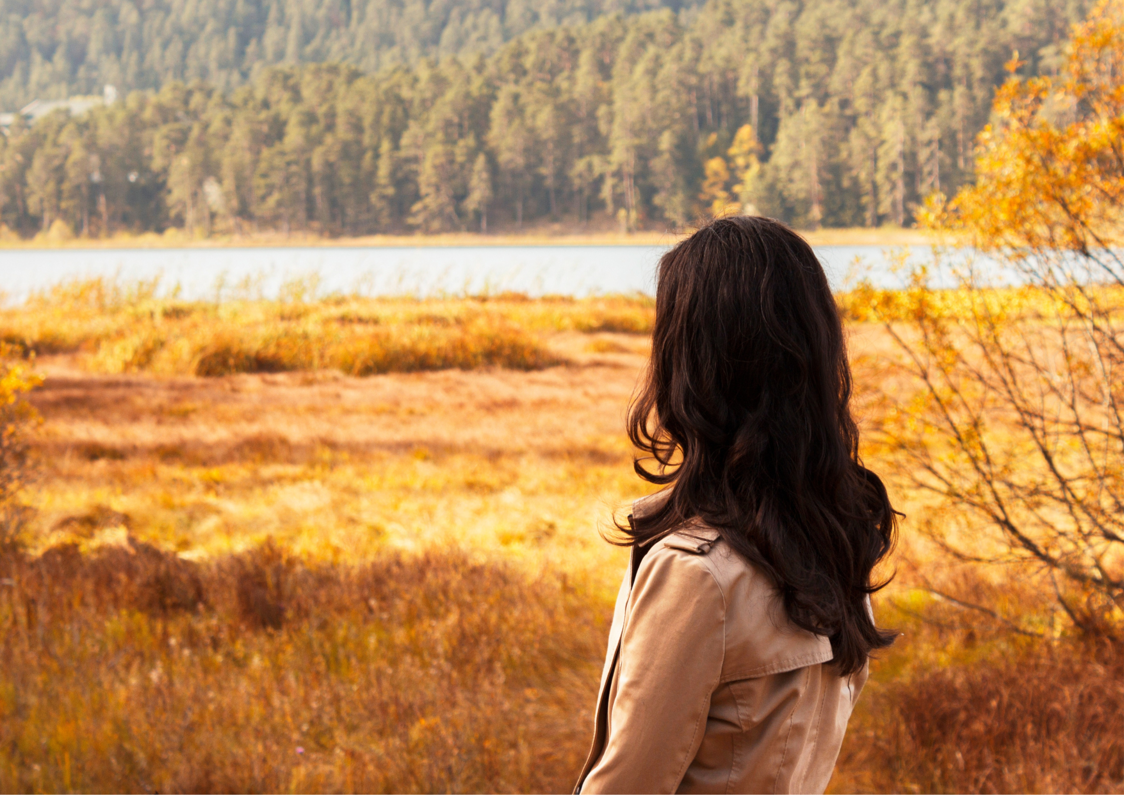 Woman reflecting as part of midlife transition for women